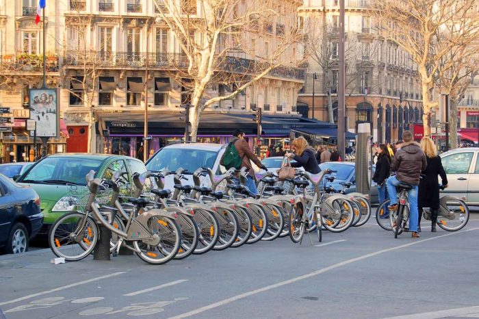 Paris Fahrrad Leihen